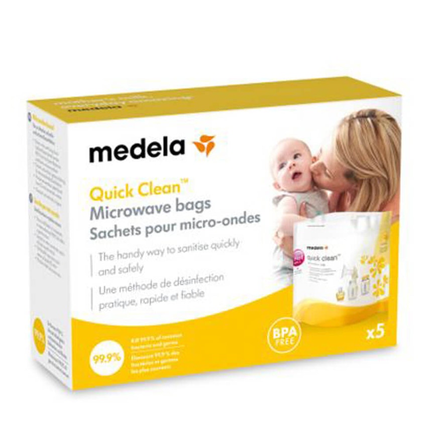 Medela Quick Clean Microwave Bags 5 pk