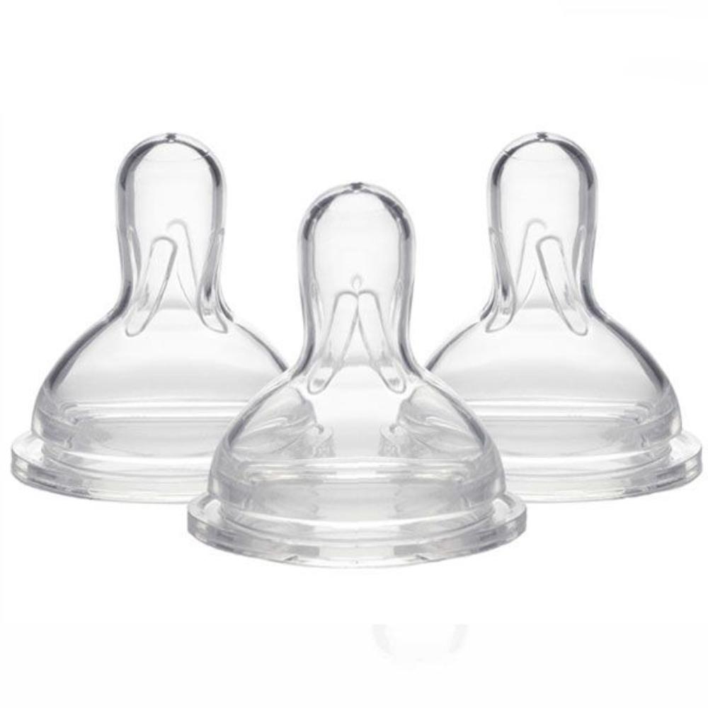Medela Wide Base Teat Medium Flow 3 pk