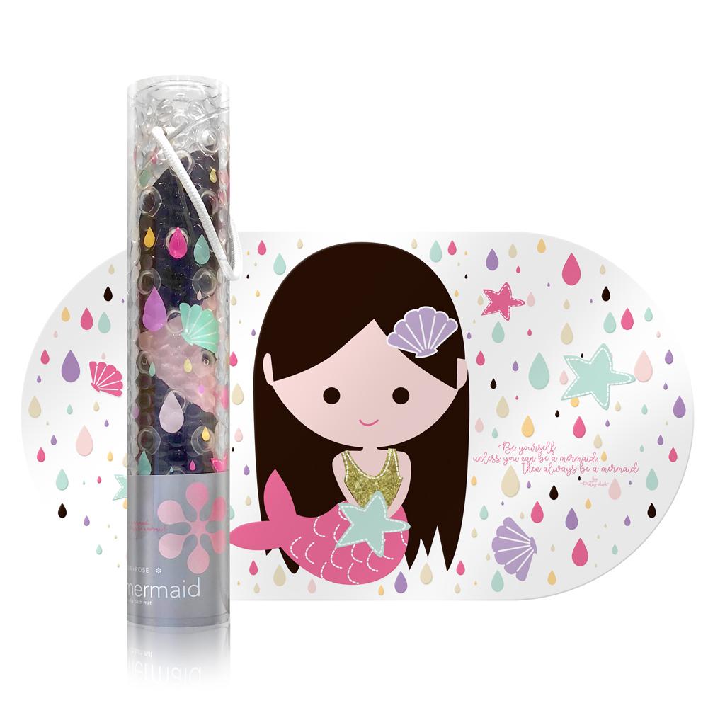 Star & Rose Mermaids Tears Bath Mat