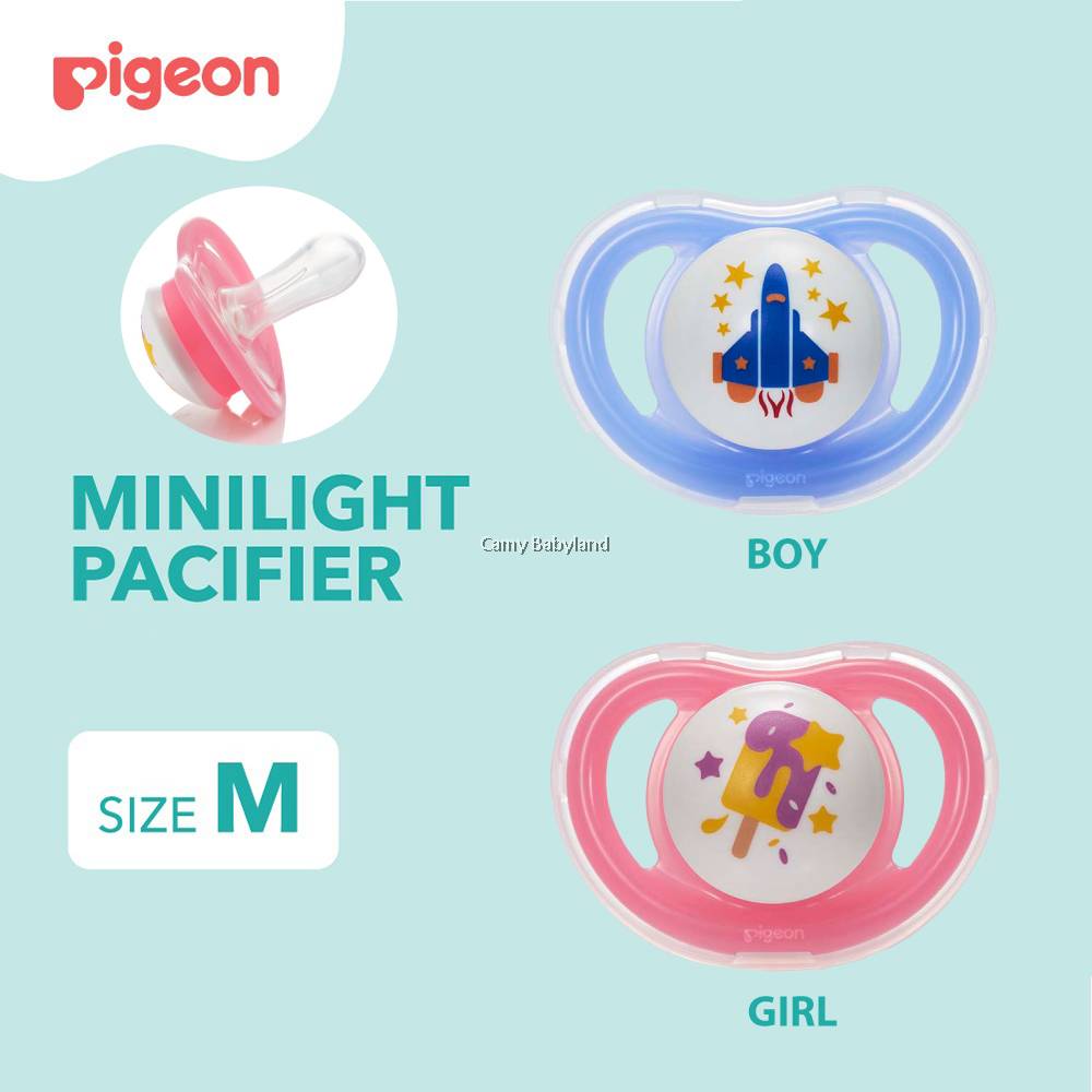 Pigeon MiniLight Pacifier - Single Pack