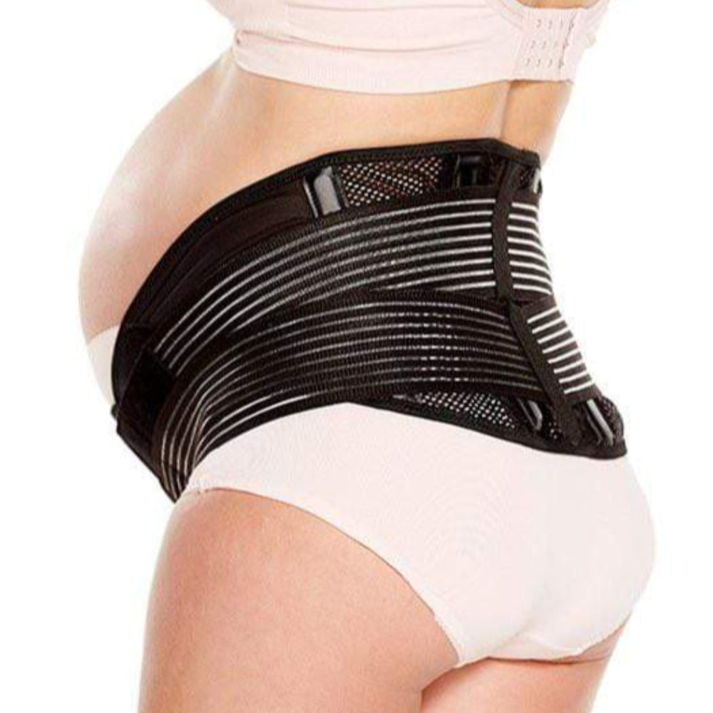 Mamaway Posture Correcting Maternity Support Belt - Black