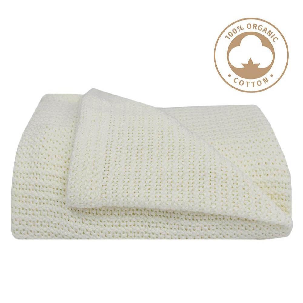 Living Textiles Organic Bassinet Cell Blanket
