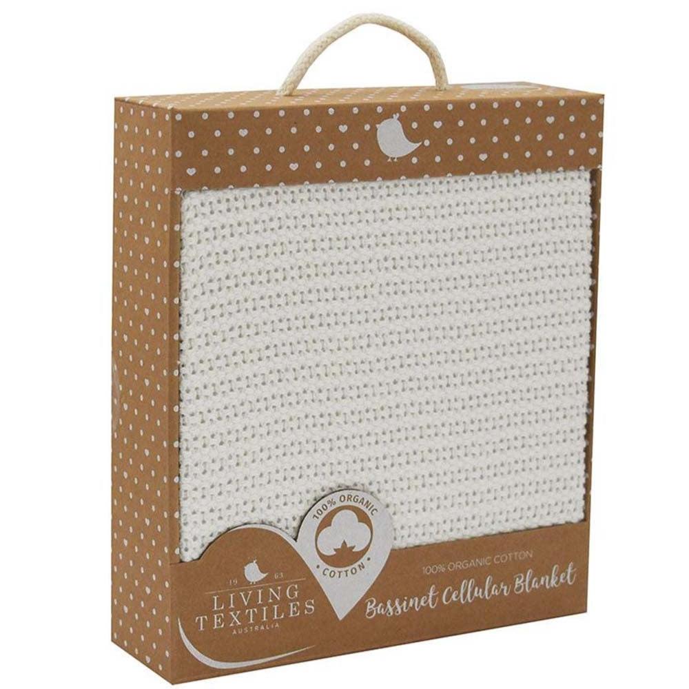 Living Textiles Organic Bassinet Cell Blanket