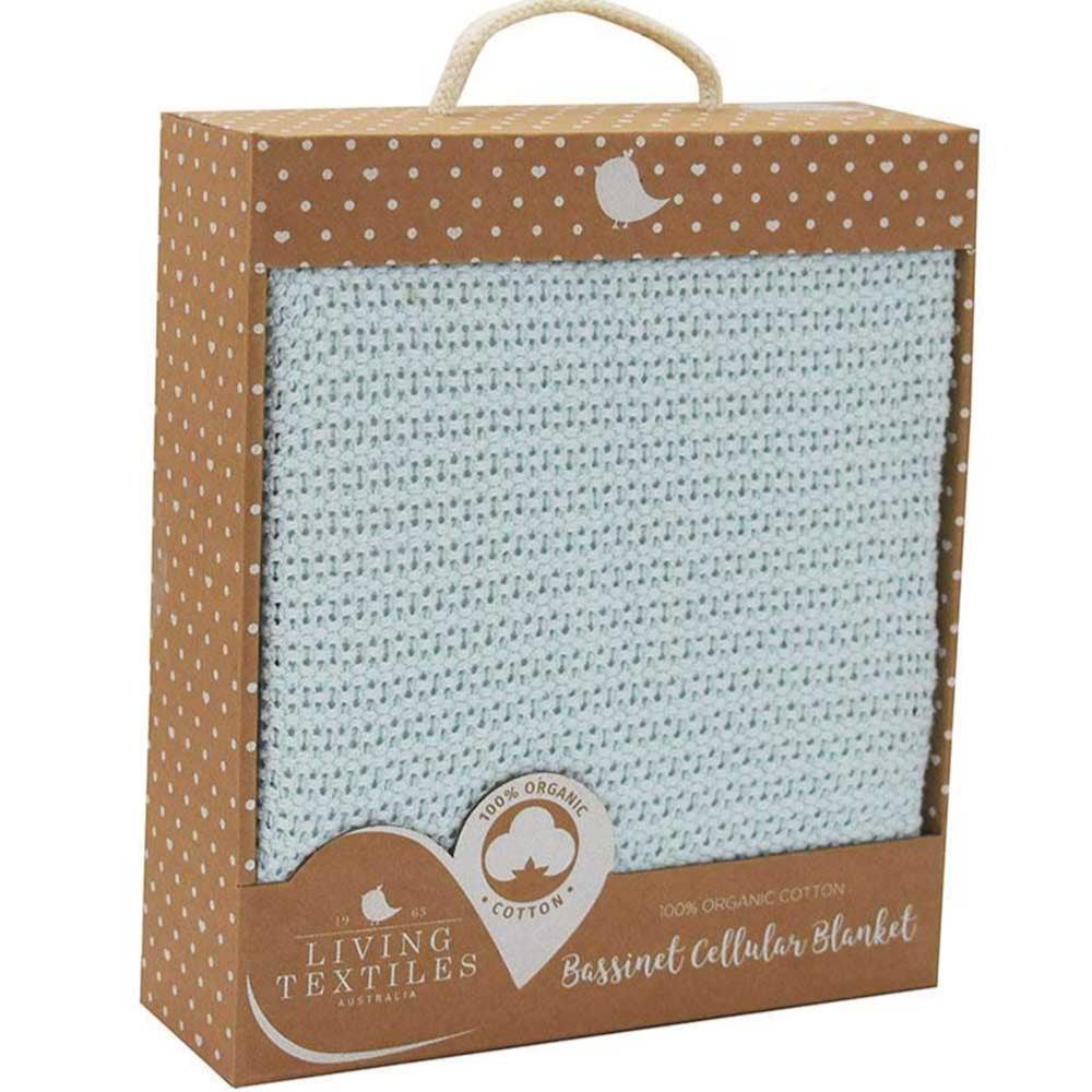 Living Textiles Organic Bassinet Cell Blanket