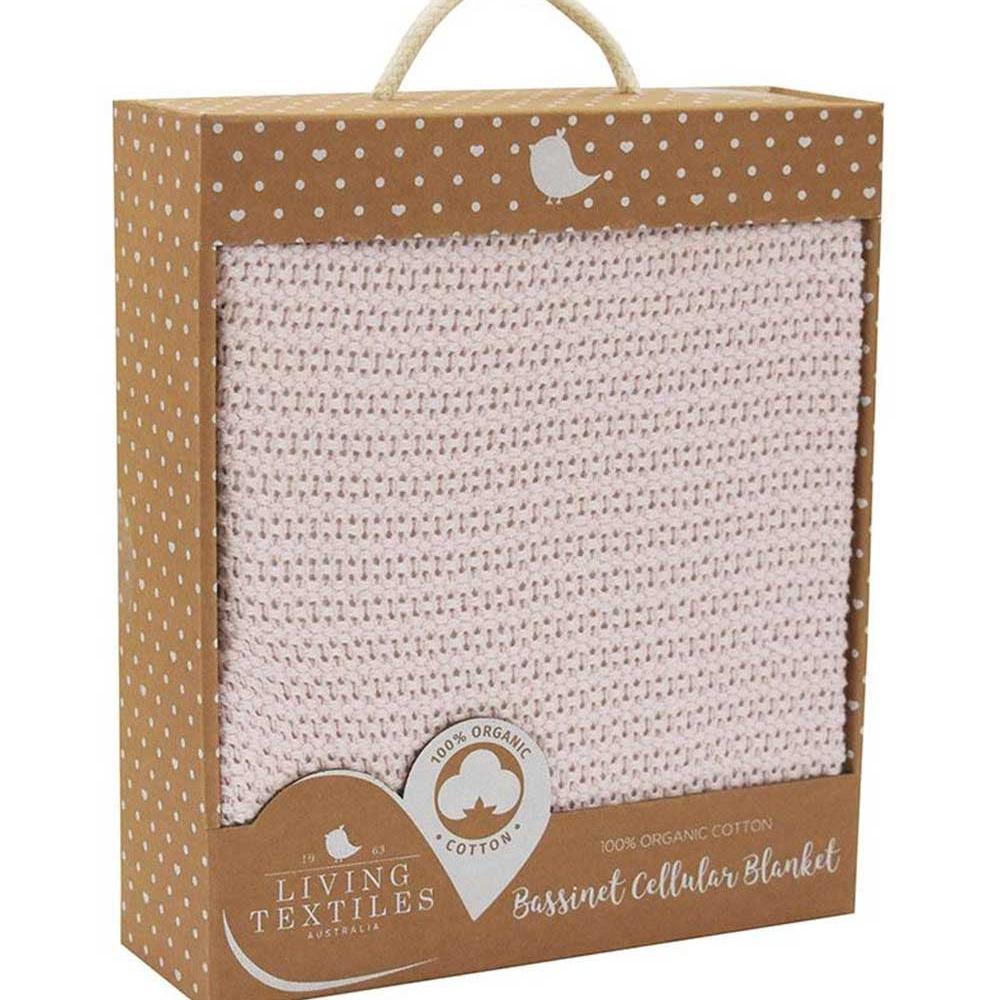 Living Textiles Organic Bassinet Cell Blanket