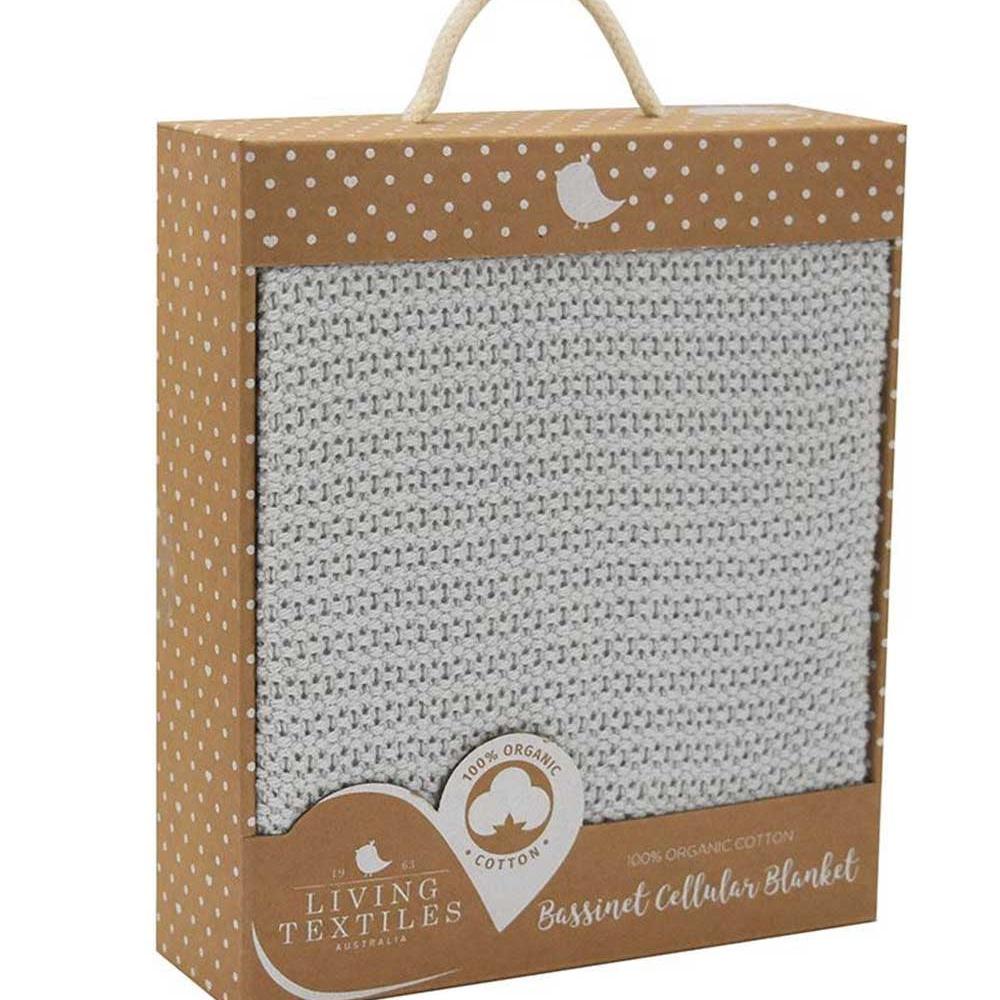Living Textiles Organic Bassinet Cell Blanket