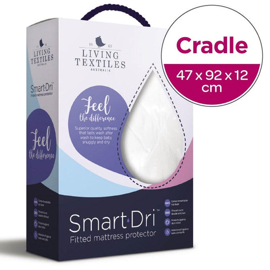 Living Textiles Smart Dri Fitted Mattress Protector - Co Sleeper