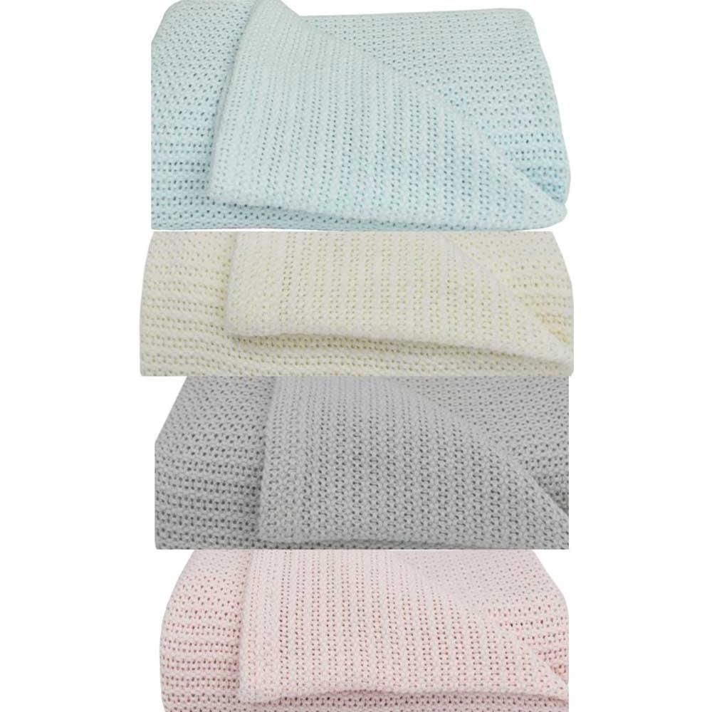Living Textiles Organic Bassinet Cell Blanket