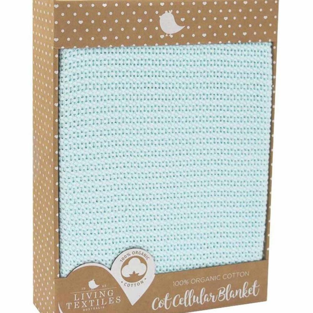 Living Textiles Organic Cot Cell Blanket