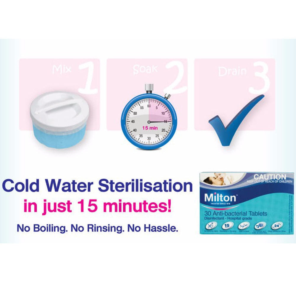 Milton Antibacterial Tablets 30 Pack