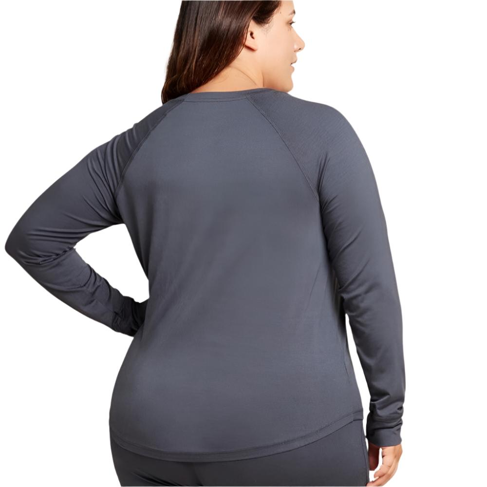 Boody Goodnight Raglan Sleep Top - Storm