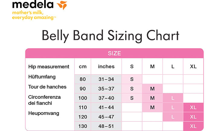 Medela Supportive Belly Band Black