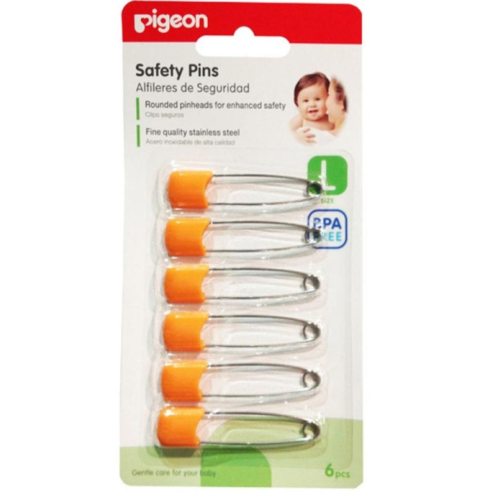 Pigeon Safety Pins 6 Pack