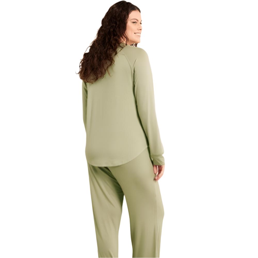Boody Goodnight Raglan Sleep Top - Sage