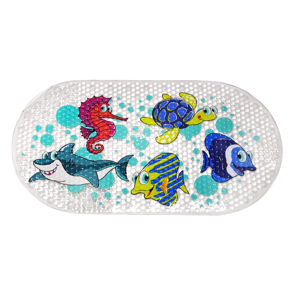 Star & Rose Sea Creatures Bath Mat
