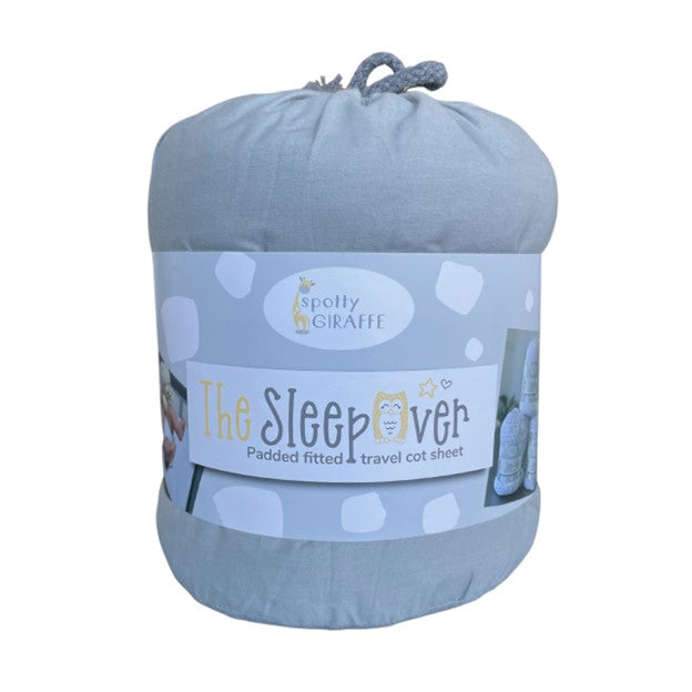 The Sleepover for Travel Cot Grey – babygoodswarehouse