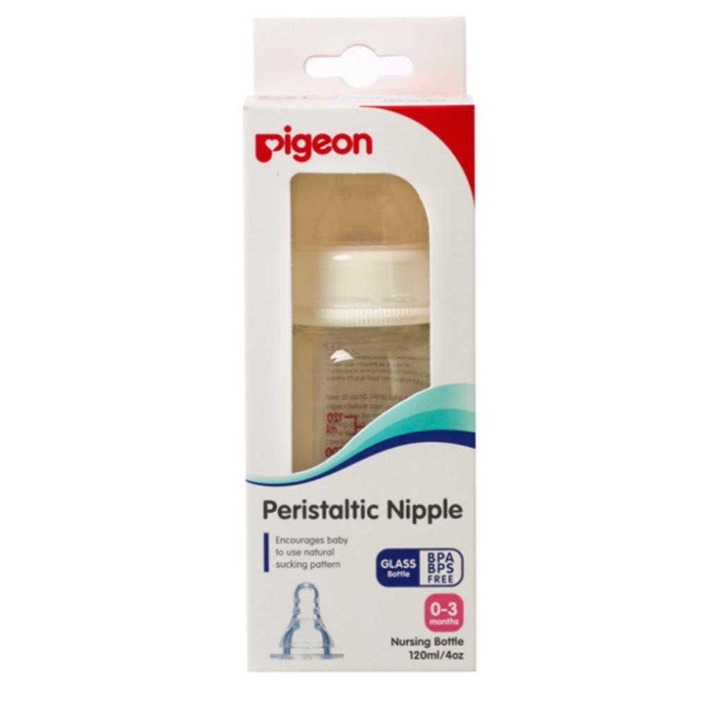 Pigeon Glass Bottle 120ML S babygoodswarehouse