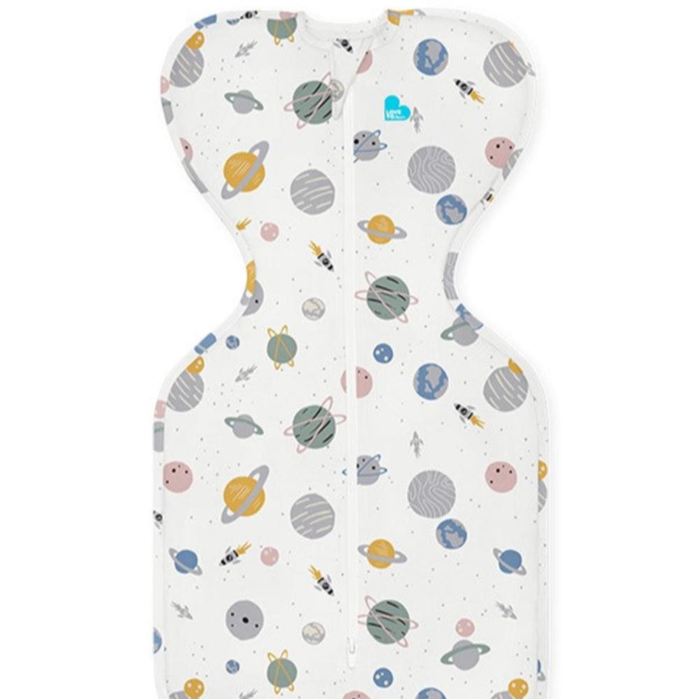 Love To Dream Swaddle Up Lite Designer Print 0.2 Tog - Space Print