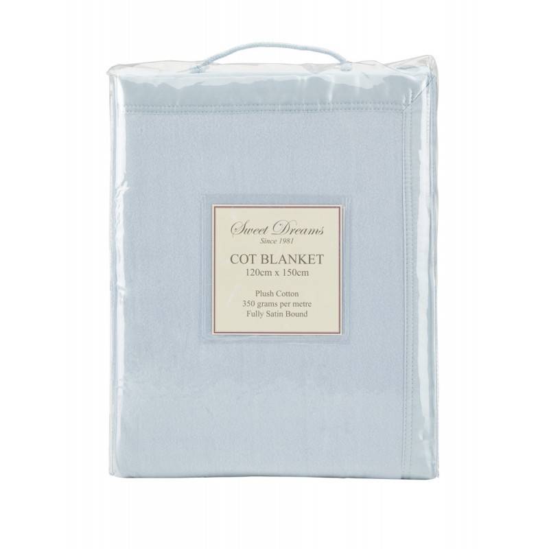 Sweet Dreams Cotton Fleece Cot Blanket