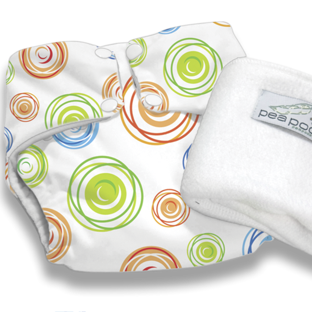 Pea Pods Reusable Nappies One Size