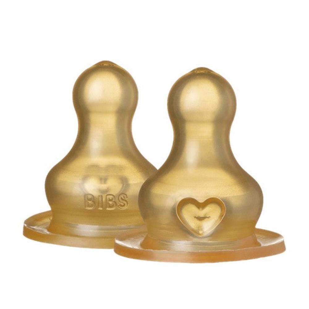 Bibs Bottle Teat Latex - Slow Flow