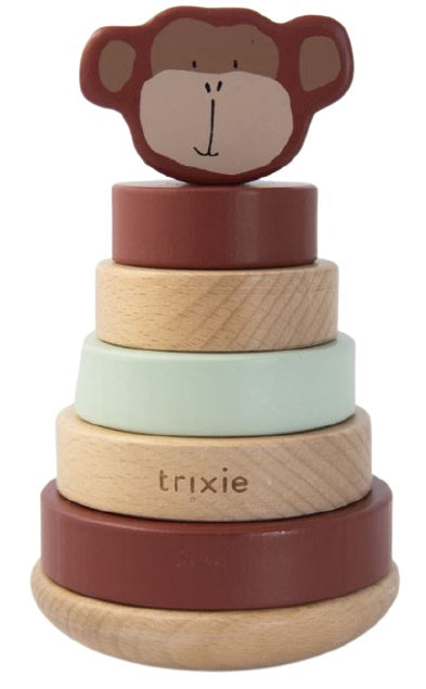 Trixie Wooden Stacking Toy - Mr Monkey