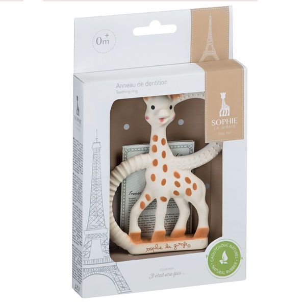 Sophie So Pure Teething Ring Soft