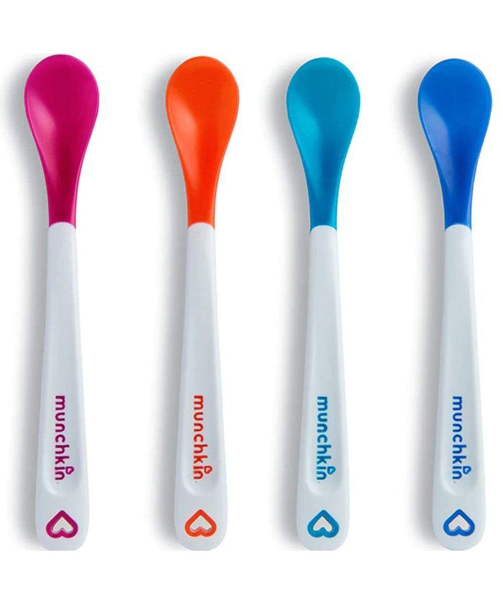 Munchkin White Hot Safety Spoons 4 pk