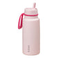 B.Box Insulated Flip Top Drink Bottle 1 litre - Pink Paradise