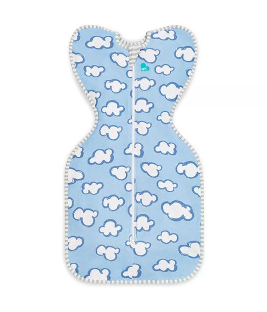 Love To Dream Swaddle Up Original 1.0 Tog - Dusty Blue Daydream