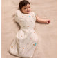 Love To Dream Swaddle Up Transition Bag 1.0 Tog Cotton Fleece - Dinosnore