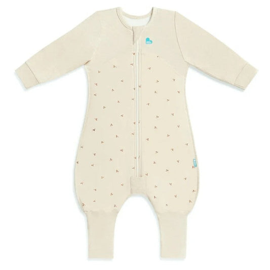 Love To Dream Sleep Suit Long Sleeve 1.5 Tog - Oatmeal Twigs