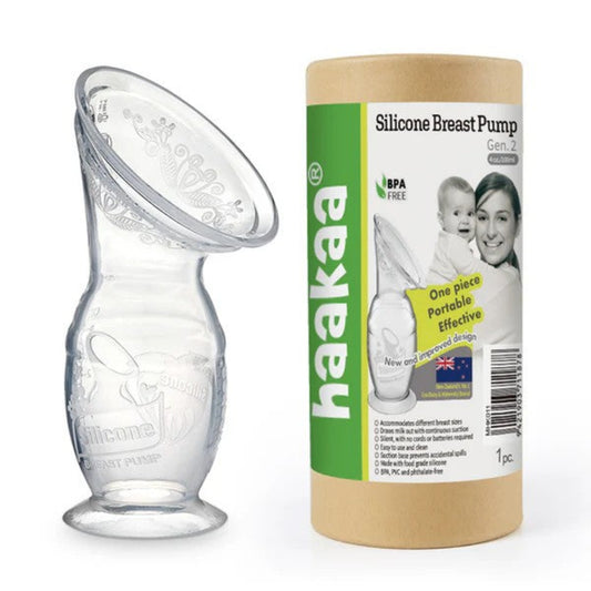Haakaa Silicone Breast Pump Gen 2 with Suction Base - 100 ml