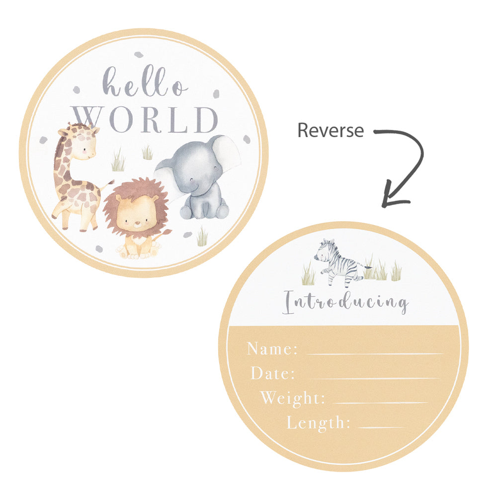 Living Textiles Newborn Gift Set - Savanna Babies