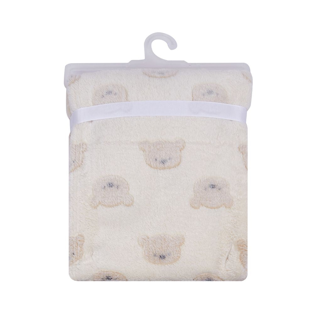 Big Softies Coral Fleece Blanket - Bear