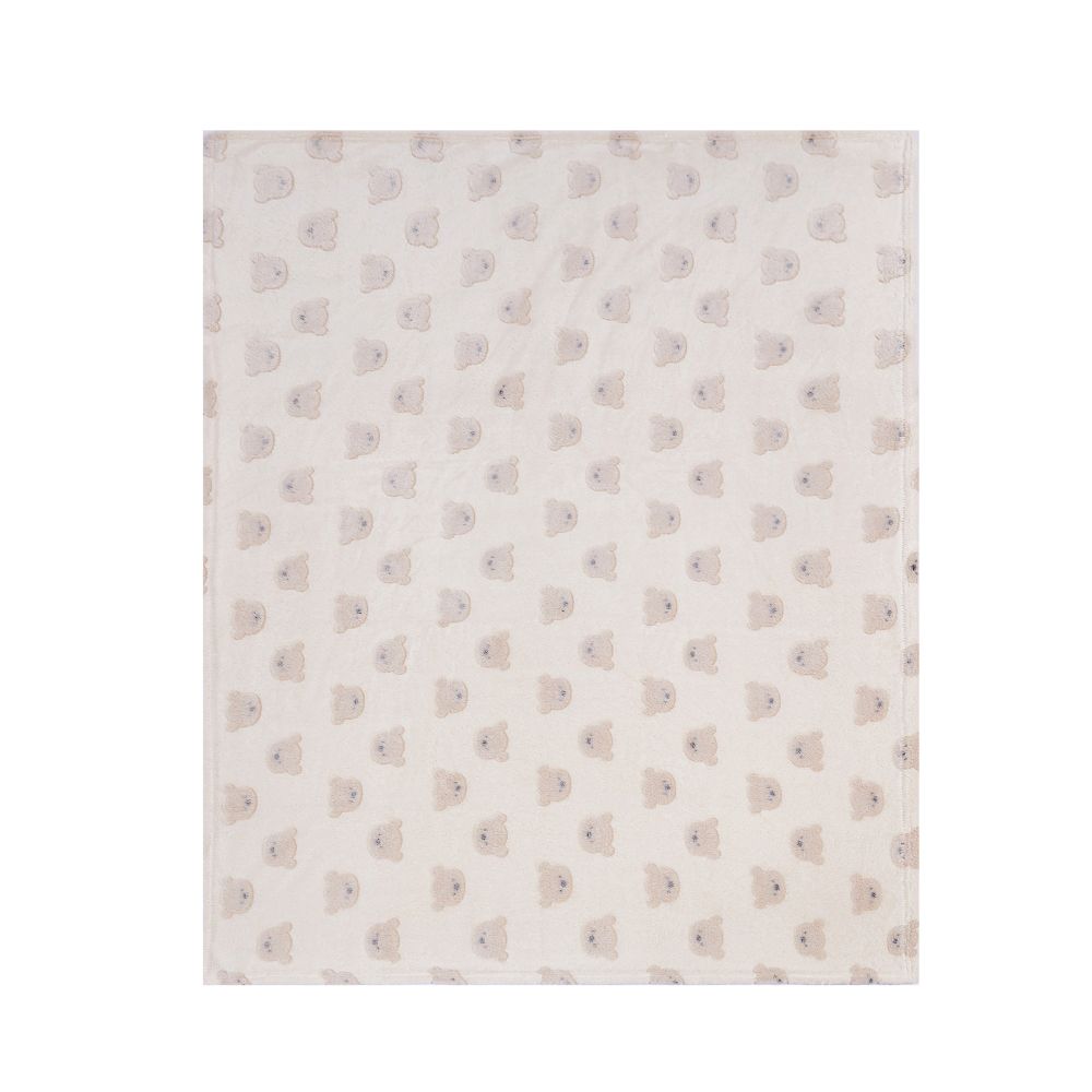 Big Softies Coral Fleece Blanket - Bear