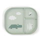Done by Deer Foodie Compartment Plate - Croco Green
