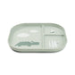 Done by Deer Foodie Compartment Plate - Croco Green