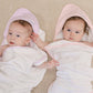 Bubba Blue Confetti Hooded Towel Pink/Lilac 2 pk