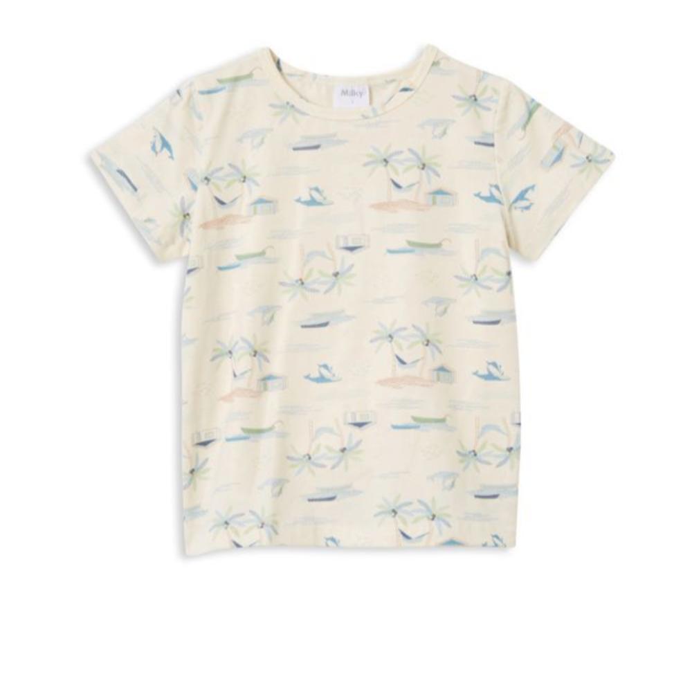 Milky Clothing Fishing Village Tee - Infants