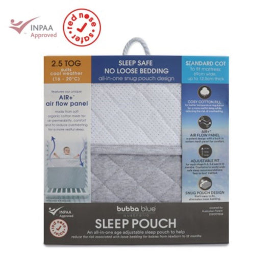 Bubba Blue Breathe Easy 2.5 Tog Sleep Pouch - Standard Cot