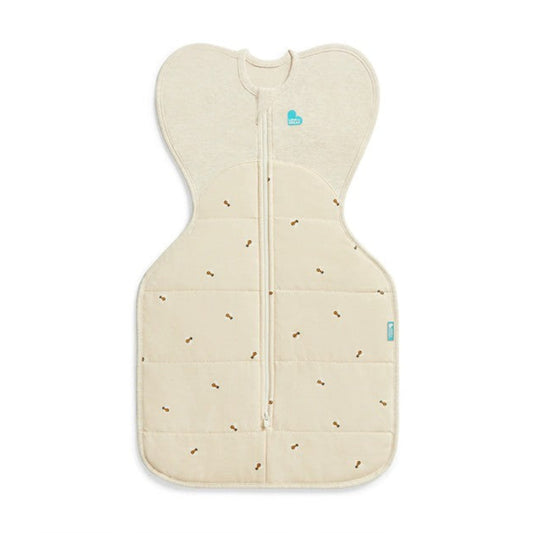 Love To Dream Swaddle Up Warm 2.5 Tog - Bees - Oatmeal
