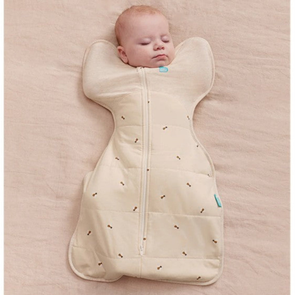 Love To Dream Swaddle Up Warm 2.5 Tog - Bees - Oatmeal