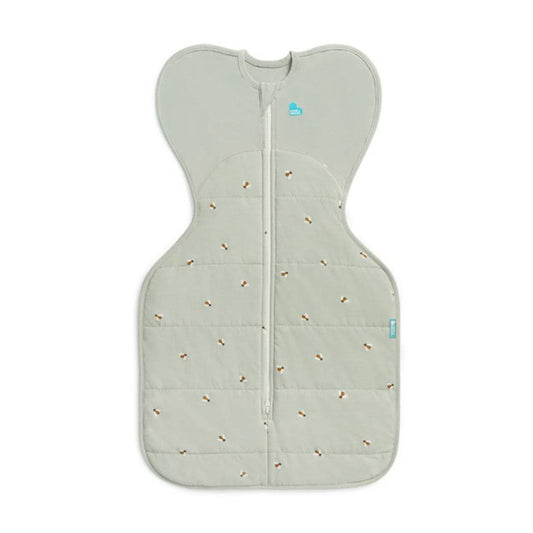 Love To Dream Swaddle Up Warm 2.5 Tog - Bees - Olive