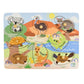 Koala Dream 2 in 1 Aussie Animals Wooden Peg Puzzle