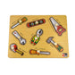 Koala Dream 2 in 1 Wooden Tools Peg Puzzle