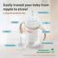 Pigeon SofTouch 2-Step Straw Bottle Set