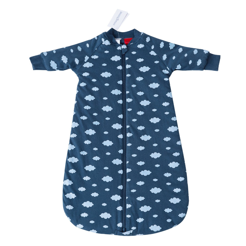 Snugtime Long Sleeve Padded Sleeping Bag - 3.0 Tog - Cloud