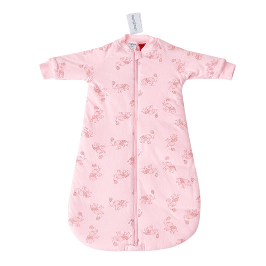 Snugtime Long Sleeve Padded Sleeping Bag - 3.0 Tog - Elephant