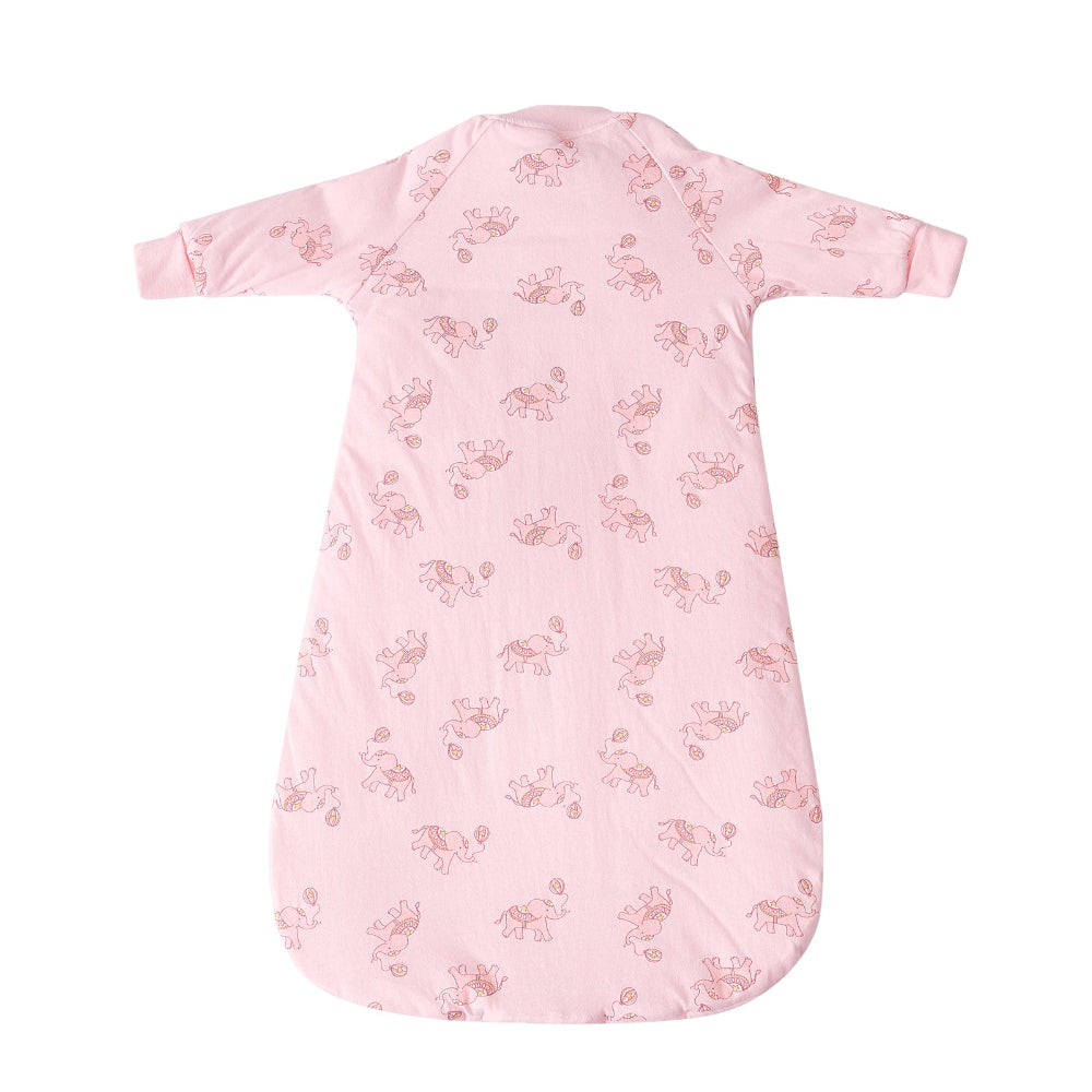 Snugtime Long Sleeve Padded Sleeping Bag - 3.0 Tog - Elephant